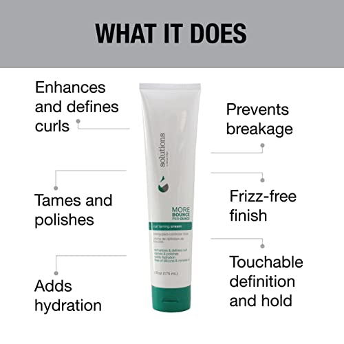 GREAT CLIPS Solutions Curl Taming Cream, 6oz | Enhance & Define Curls | For a Tame and Polished Look Beauty & Personal Care GREAT CLIPS