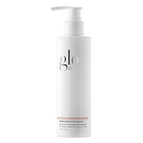 Glo Skin Beauty Hydra-Bright AHA Cleanser | Foaming Gel Cleanser Removes Makeup, Gently Exfoliates, Hydrates and Brightens Skin (6.7 Fl Oz) Beauty & Personal Care Glo Skin Beauty