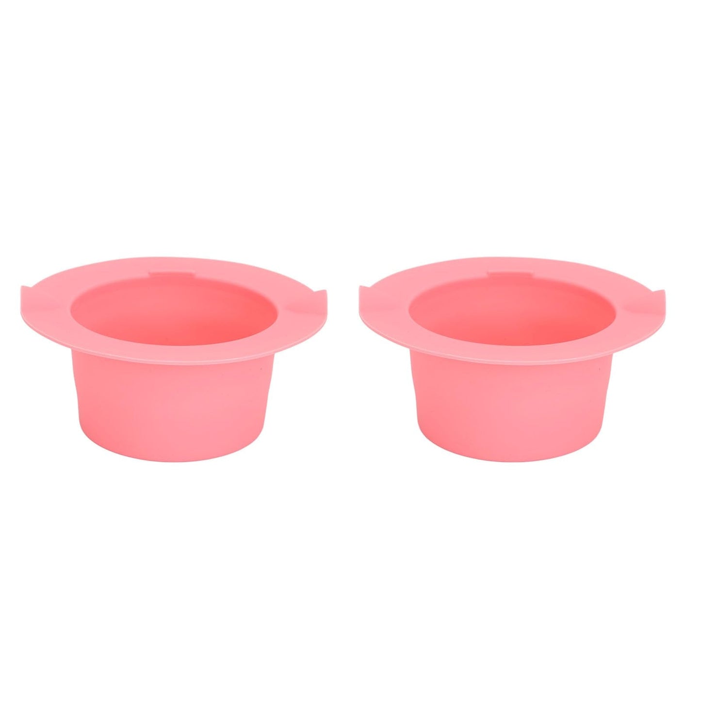 Sonew 2pcs Silicon Pot Wax Heating Liner, Non Stick Wax Bowl, Silicone Wax Warmer Liner Bowl, Wax Warmer Replacement Wax Pot, Reusable Wax Melting Beauty and Personal Care Sonew