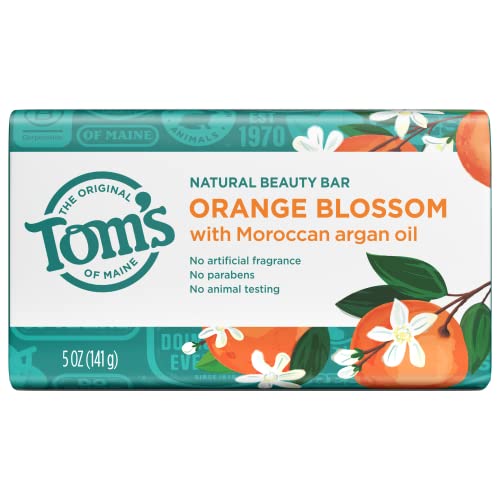 Tom's of Maine Natural Beauty Bar Soap, Orange Blossom With Moroccan Argan Oil, 5 oz. Beauty & Personal Care Tom's of Maine