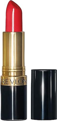 Revlon Super Lustrous Lipstick, with Vitamin E and Avocado Oil, Cream Lipstick, 654 Ravish Me Red, 0.15 oz (Pack of 2) Beauty & Personal Care REVLON