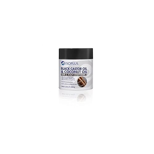 Isoplus Black Castor Oil & Coconut Oil 5.25oz Beauty & Personal Care LYSMOSKI
