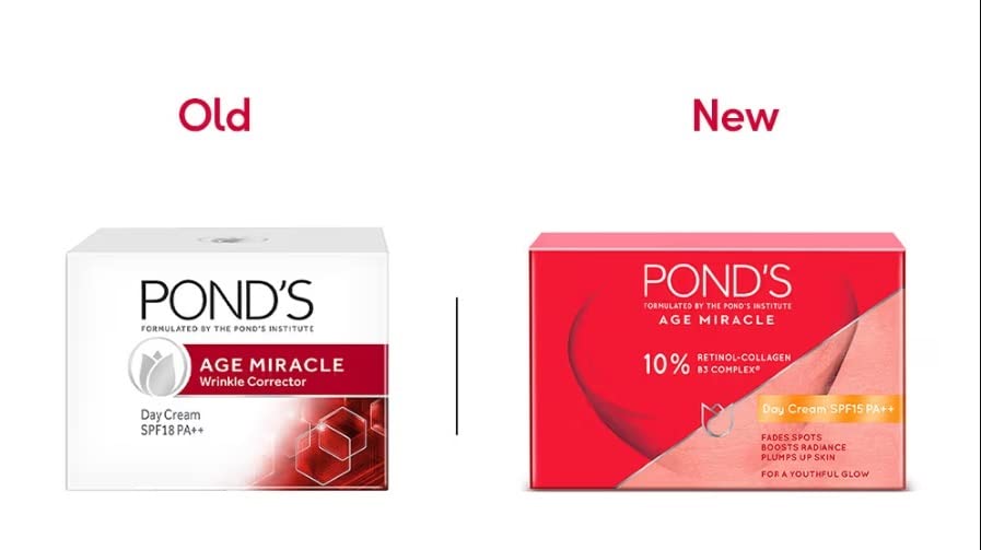 Ponds Age Miracle Day Cream, Anti Wrinkle Cream & Face Moisturizer with SPF 15, Use as a Daily Moisturizer for Face, 50 ML Beauty & Personal Care POND'S
