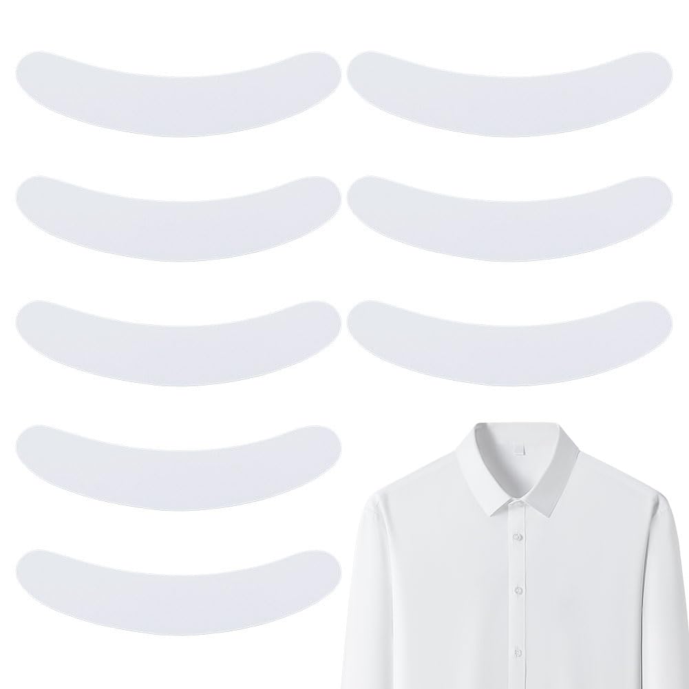 HOBBIESAY 10Pcs White Tab Collar Replacement for Clergy Shirt Collar Card Accessory Plastic Tab Collar Inserts for Priest Shirt for Men and Women Beauty and Personal Care HOBBIESAY