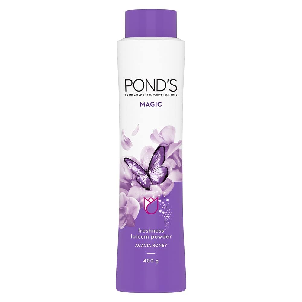 Pond's Freshness Talcum Powder | Acacia Honey | 400g (14.10 Oz) Beauty & Personal Care POND'S