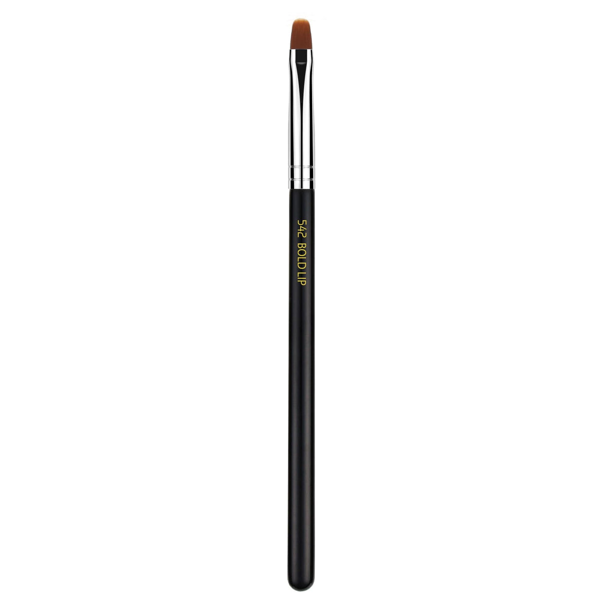 Bdellium Tools Professional Makeup Brush - Maestro Series 542 Bold Lip - With Soft Synthetic Fibers, For Defining Contours of the Lips (Black, 1pc)