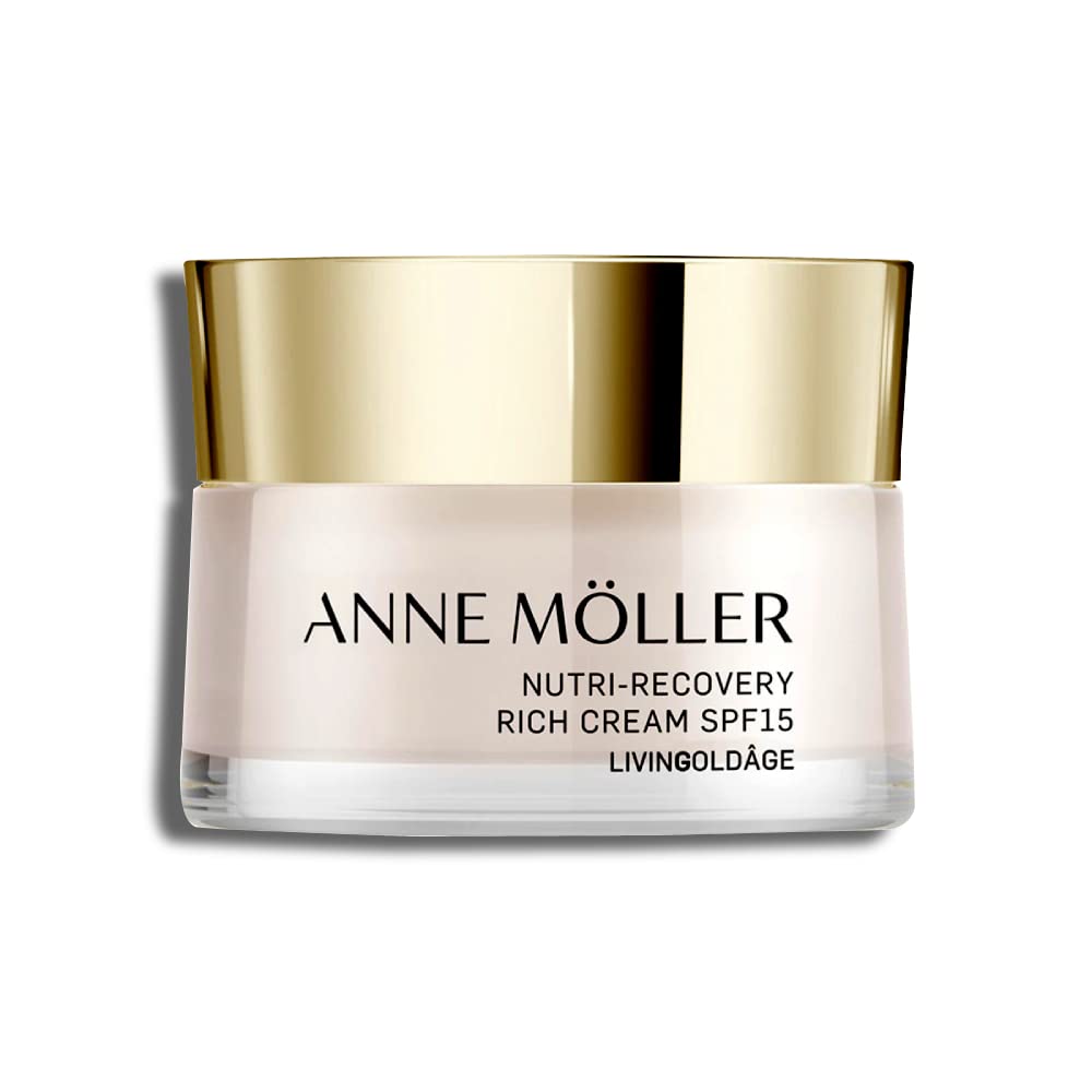 Anne Moller Livingoldage Nutri Recovery Rich Cream SPF15 50 ml Beauty and Personal Care Anne Moller