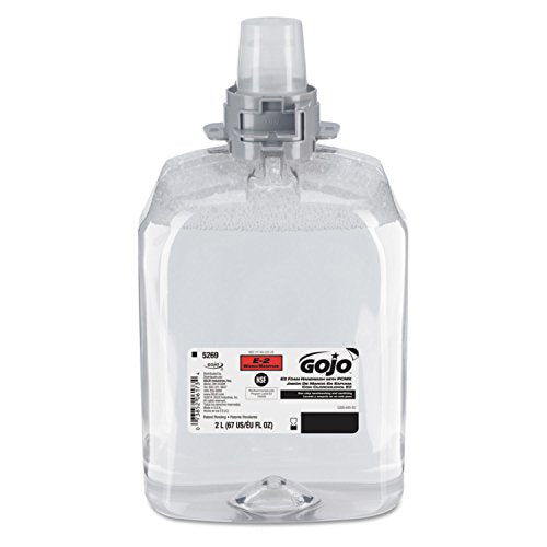 GOJO Hand Soap, Series FMX, 2,000 mL, Foam, Fragrance Free, 2 PK 5269-02 - 1 Each Beauty & Personal Care GOJO