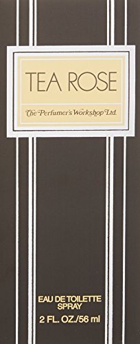 Tea Rose By Perfumers Workshop For Women. Eau De Toilette Spray 2.0 Oz. (Pack of 2) Beauty & Personal Care MarvelsAura