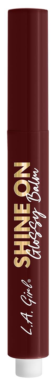 L.A. Girl Shine On Glossy Balm, Bitten Cherry GLC908 Beauty & Personal Care L.A. Girl