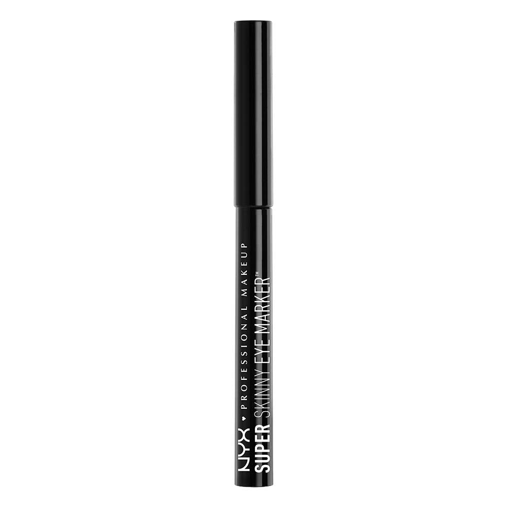 NYX PROFESSIONAL MAKEUP Super Skinny Eye Marker, Liquid Eyeliner, Carbon Black Beauty & Personal Care NYX PROFESSIONAL MAKEUP