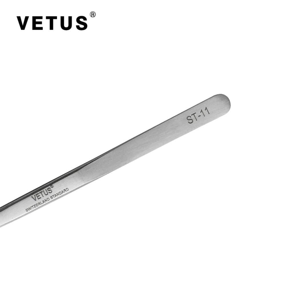 Vetus Tweezer Non-magnetic Stainless Steel Pointed Tip ST-11 Beauty & Personal Care Vetus