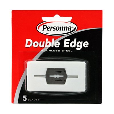 Personna Double Edge Stainless Steel, 5 Razor Blades Beauty and Personal Care Personna