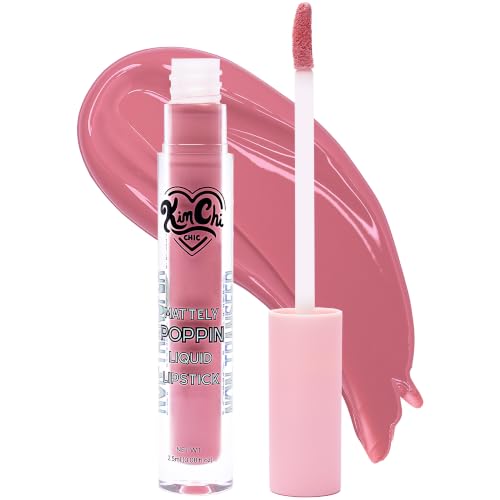 Kimchi Chic Beauty Mattely Poppin Liquid Matte Lipstick, Long Lasting