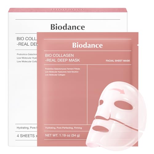 BIODANCE Bio-Collagen Real Deep Mask, Hydrating Overnight Hydrogel Face Mask, Pore Minimizing, Elasticity, Plumping, Travel Essentials & Self Care Beauty and Personal Care BIODANCE Default Title