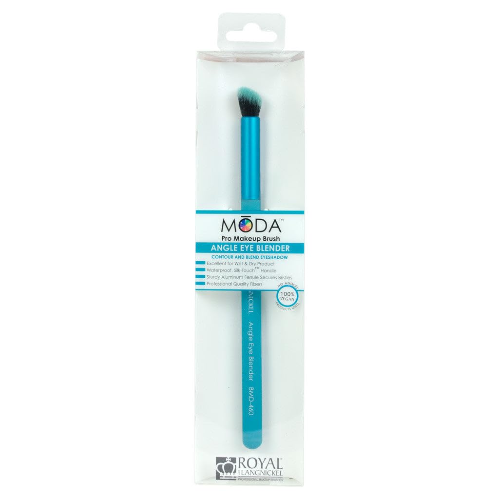 MODA Angle Eye Blender Makeup Brush - Angled Eyeshadow Brush for Blending & Defining the Crease - Soft Vegan Filaments for Seamless Eye Looks Beauty & Personal Care Royal & Langnickel