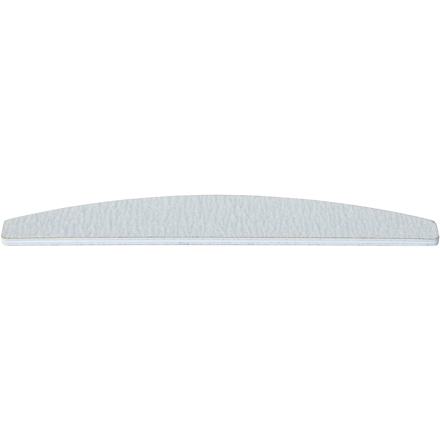 ForPro Professional Collection Half Moon Foam Boards, Zebra, 100/180 Grit, Double-Sided Manicure and Pedicure Nail Files, 7” L x 1.1” W, 12-Count Beauty & Personal Care ForPro Professional Collection
