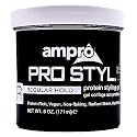 AmPro Pro Styl Styling Gel - Protects and Strengthens Your Strands - Non-Flaking, Alcohol Free, Vegan Formula - Flexible, Touchable Hold for All Hair Beauty & Personal Care AmPro