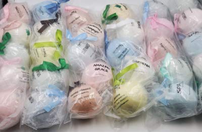 Spa Pure Man Bath Bombs: Variety Pack, 30 Natural, Organic, Scents for Men, Moisturizing (30 Count) Pack of 1 Beauty and Personal Care Spa Pure