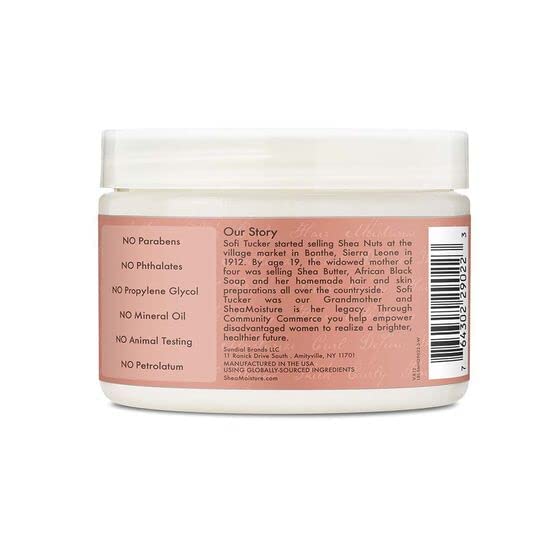 Shea Moisture Coconut & Hibiscus Curl Enhancing Smoothie 12 oz Beauty & Personal Care SheaMoisture