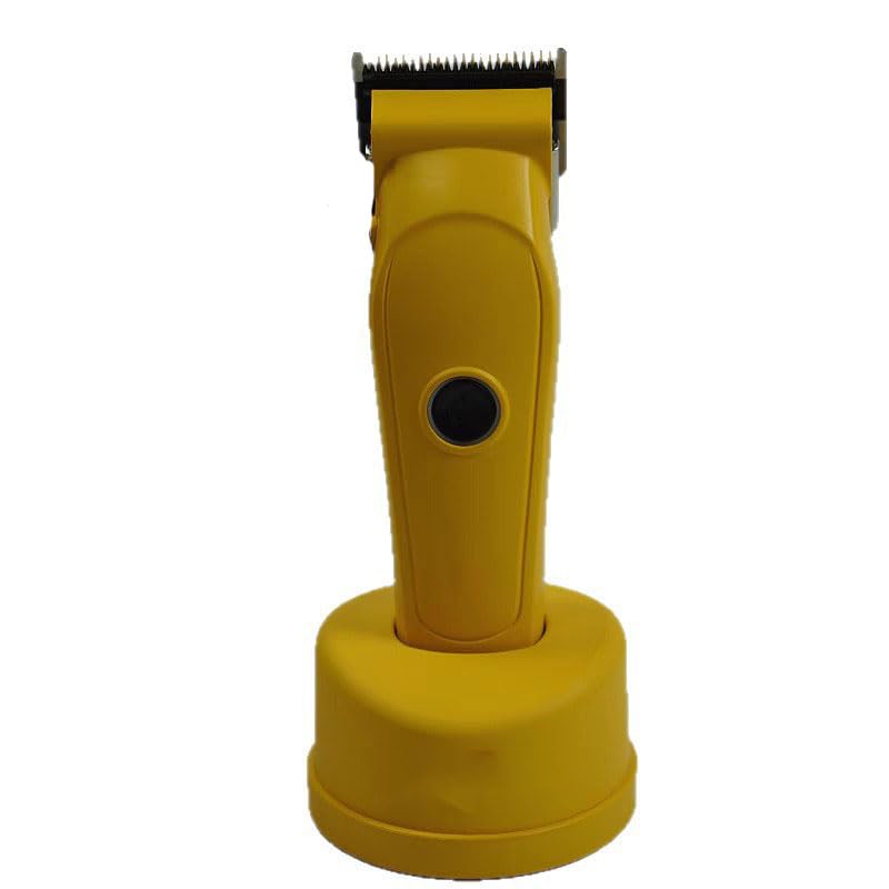 QDKVTNDJZ Hair Trimmer for Men DLC T-Blade 8800RPM Brushless Motor Cordless 2000mhA Professional Barber Machines with Charging Base Beauty and Personal Care QDKVTNDJZ
