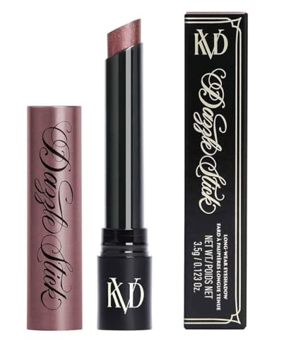 KVD Beauty Dazzle Vegan Long-Wear Eyeshadow Stick Heat Burst - bold ruby Beauty & Personal Care Kat Von D
