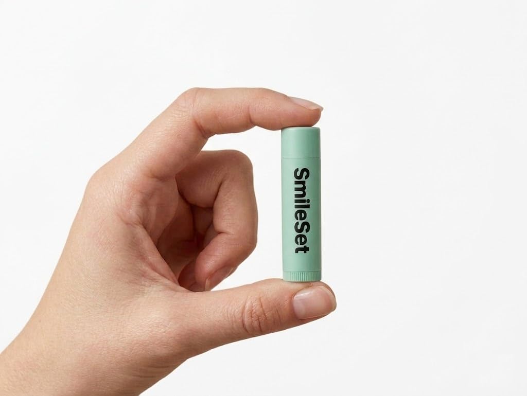 Smile Set Premium Hydrating Lip Balm Twist-Up Tubes - Extra Moisturizing Lip Balm with Mineral Oil - Pack of 4 Beauty and Personal Care SmileSet