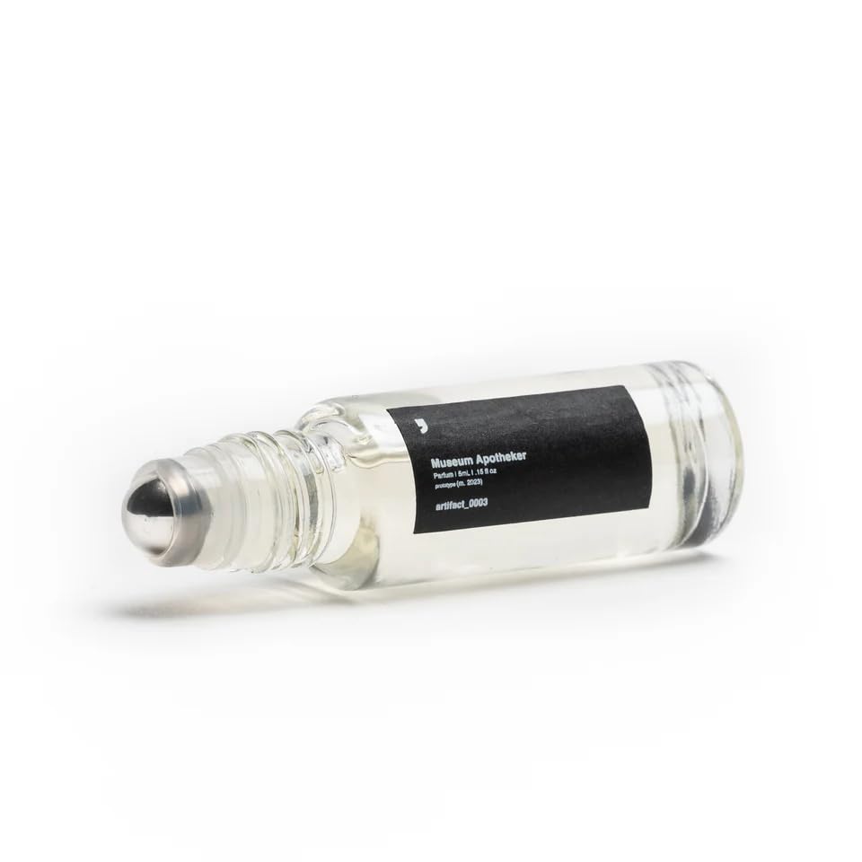 Museum Apotheker Artifact 0003 Luxury Roll On Parfum - Rose Harvest, Black Peppered Cinnamon, Patchouli Moss & Bergamot - Long Lasting Travel Perfume Beauty & Personal Care Museum Apotheker