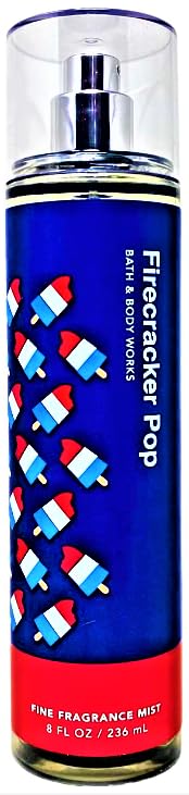 Bath & Body Works Fine Fragrance Mist Trio Gift Set, Firecracker Pop, Fruity Sherbet Scoop, Watermelon Lemonade, 8 fl oz each Beauty and Personal Care Bath & Body Works