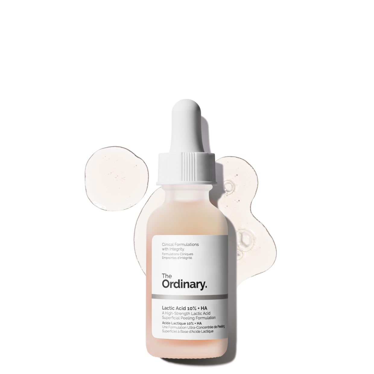 The Ordinary Lactic Acid 10% + Hyaluronic Acid 2%, High-Strength Exfoliating Serum for Smoother, Brighter Skin, 1 Fl Oz Beauty and Personal Care The Ordinary Default Title