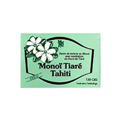 Monoi Tiare Tahiti Toilet Soap Monoi and Natural Essence of the Tahitian Gardenia - 4.55 oz Beauty & Personal Care Monoi Tiare Tahiti