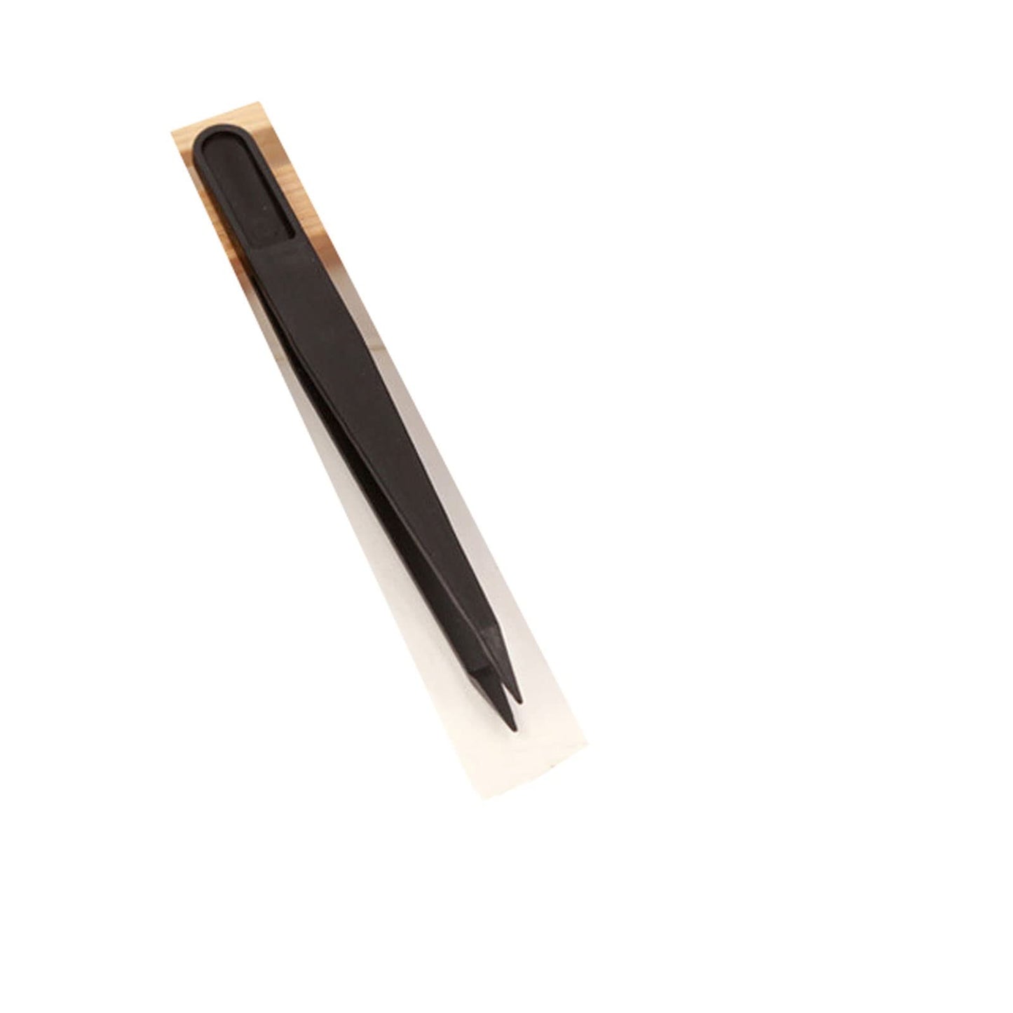 MENGKK Tweezers Anti-Static Curved Straight Black Tweezer Nail Art Beads Nipper Picking Eyelash Picking Clip Sequins Rhinestones Tool Beauty and Personal Care MENGKK