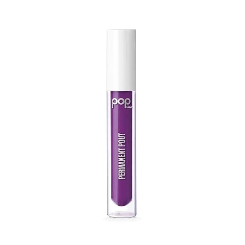 POP Beauty PERMANENT POUT | OMG VIOLET - Long Lasting Liquid Lipstick | Water, Smudge and Kiss-Proof, Velvet Lip Paint, Matte Finish, Full Colour Beauty & Personal Care POP Beauty