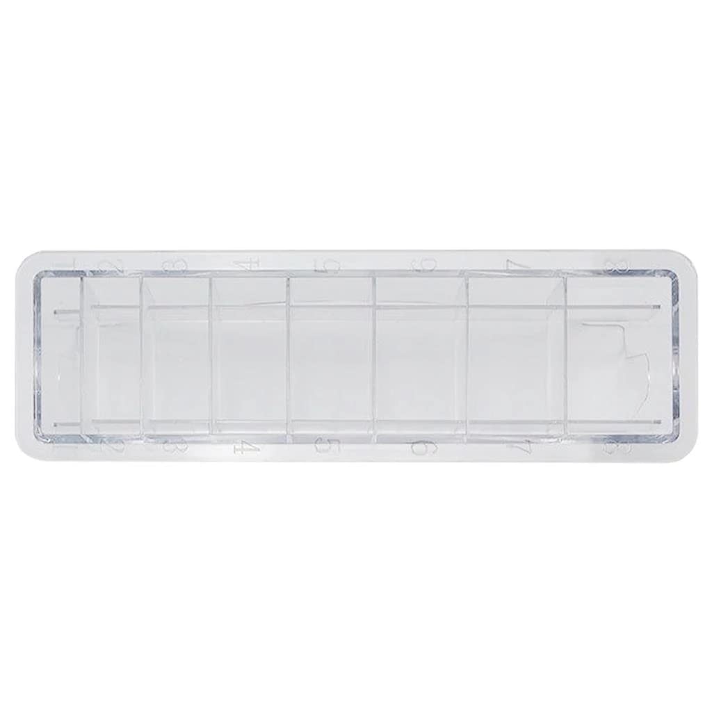 Universal 8 Grid Base Hair Clipper Limit Comb Storage Box Caliper Case Guide Hair Styling Comb Organizer Beauty and Personal Care Koolouispoper
