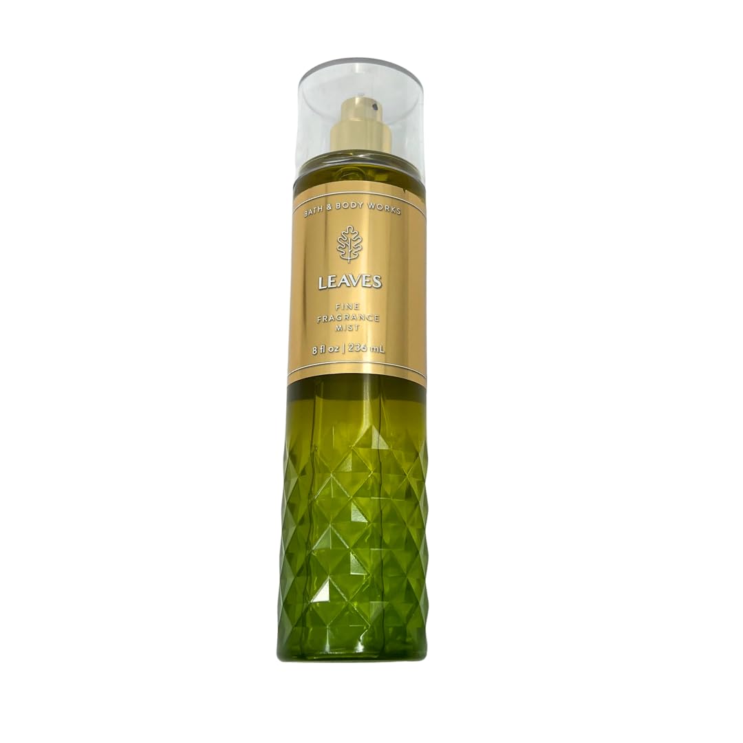 Bath & Body Works Leaves Fine Fragrance Mist 8 fl oz - Pack of 3 Beauty & Personal Care Bath & Body Works