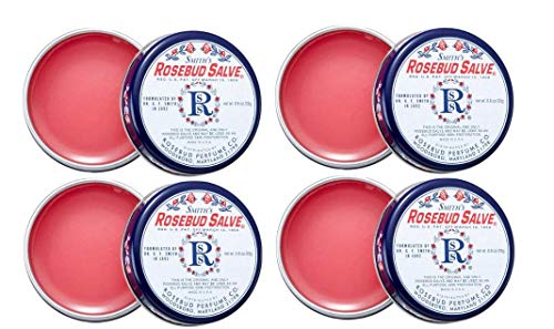 Smith's Rosebud Salve Tin .8 oz (Pack of 4) Beauty & Personal Care ROSEBUD PERFUME