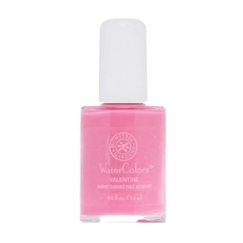 Honeybee Gardens Water-Based Nail Enamel, Valentine, Matte True Medium Pink, Eco-Friendly, Odorless & Vibrant Polish, 0.5 fl oz Beauty & Personal Care Honeybee Gardens