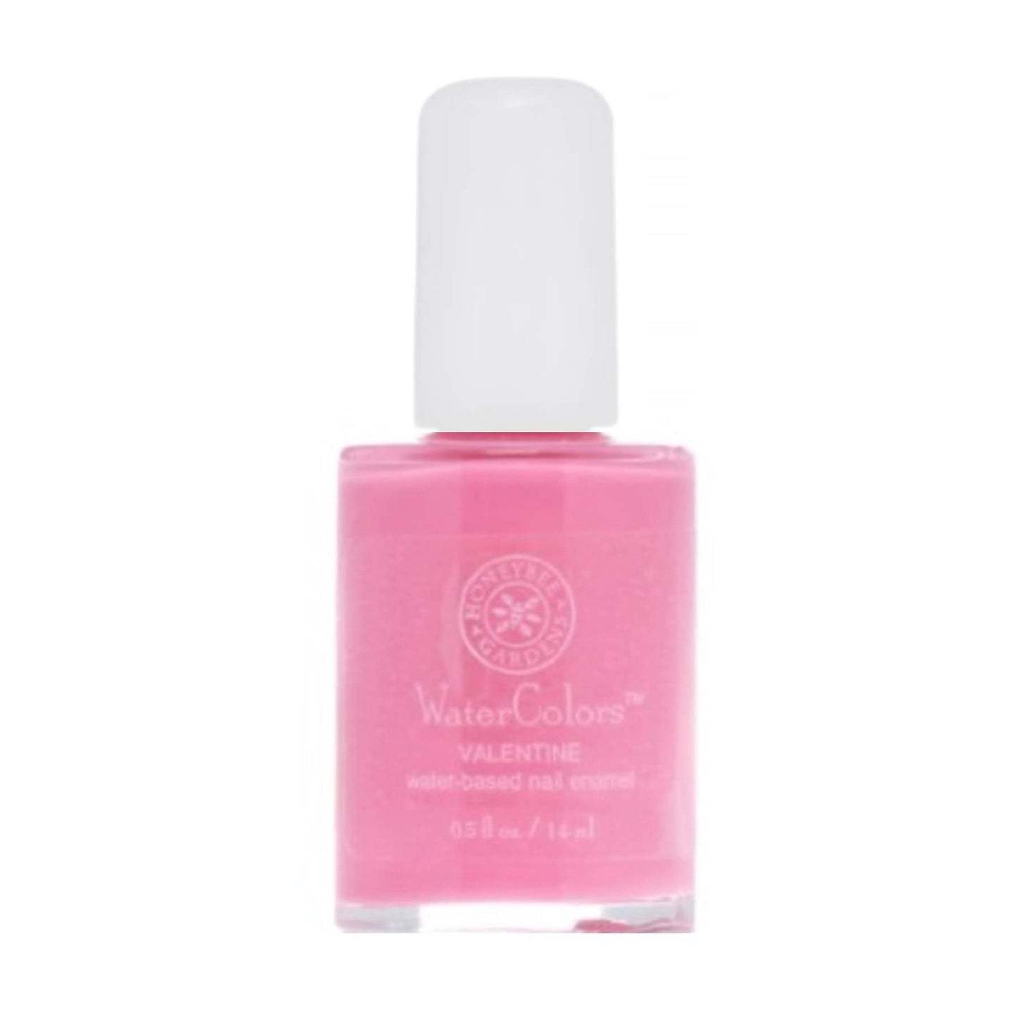 Honeybee Gardens Water-Based Nail Enamel, Valentine, Matte True Medium Pink, Eco-Friendly, Odorless & Vibrant Polish, 0.5 fl oz Beauty & Personal Care Honeybee Gardens