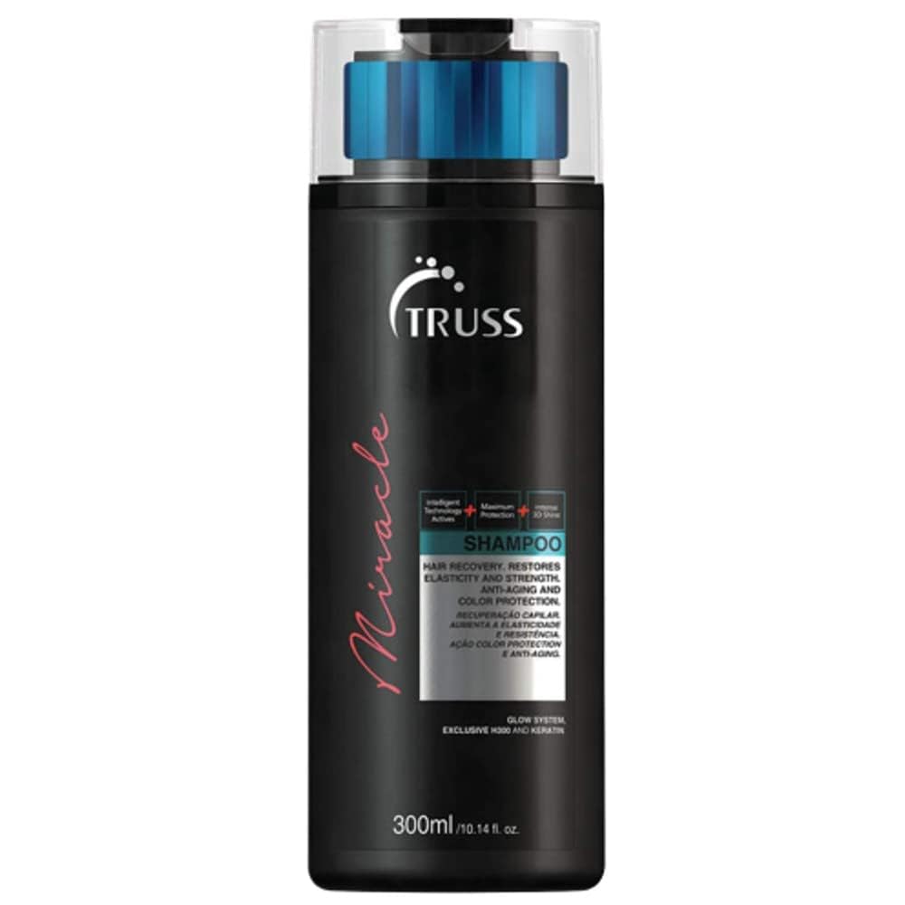 TRUSS Miracle Hair Shampoo - Anti-Aging & Color Protection Hair Shampoo for Women & Men - Formulated with Keratin & Vitamin E to Help Restore Beauty & Personal Care TRUSS