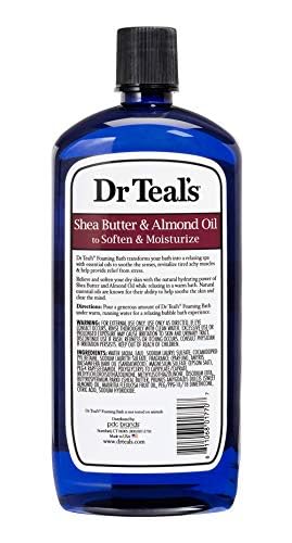 Dr. Teals Shea Butter & Almond Oil Foaming Bath Gift Set (2 Pack, 34oz ea.) - Soften & Moisturize Skin & Clear The Mind Beauty and Personal Care Dr Teal's