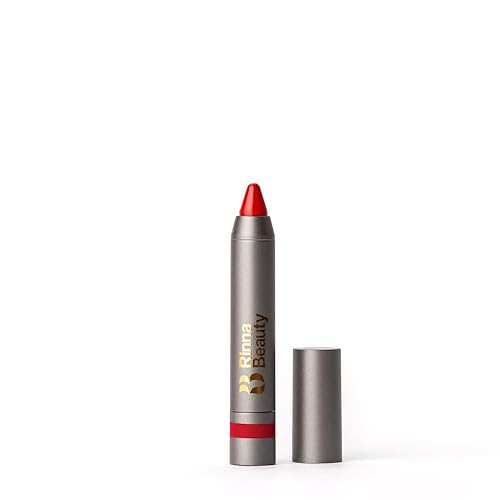 Rinna Beauty Thick Stick Lip Crayon - Happy Hour - Long Lasting Lipstick, Moisturizing Creamy Formula with Hydrating Oils & Extracts, Built-In Beauty & Personal Care Rinna Beauty