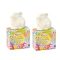 Greenwich Bay Trading Easter Gift Set- 2 Soap Bar Easter Bunny Set- Love Bunny White Decorative Soaps - Enriched with Shea Butter, Cocoa Butter, Sweet Beauty & Personal Care Greenwich Bay