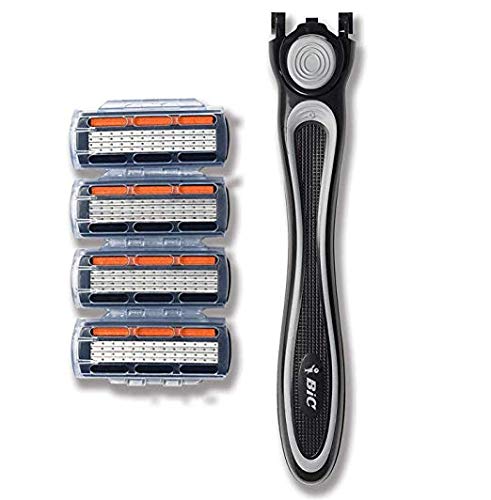 Bic Hybrid 4 Advance For Men, Disposable 4-Blade System 1 ea (Pack of 6) Beauty and Personal Care BIC