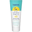 Coppertone Oil Free + Shine Control Sunscreen Face Lotion SPF 45, Lightweight Sunscreen for All Skin Tones, Won't Clog Pores, Fragrance Free, 2.5 Fl Beauty & Personal Care Coppertone