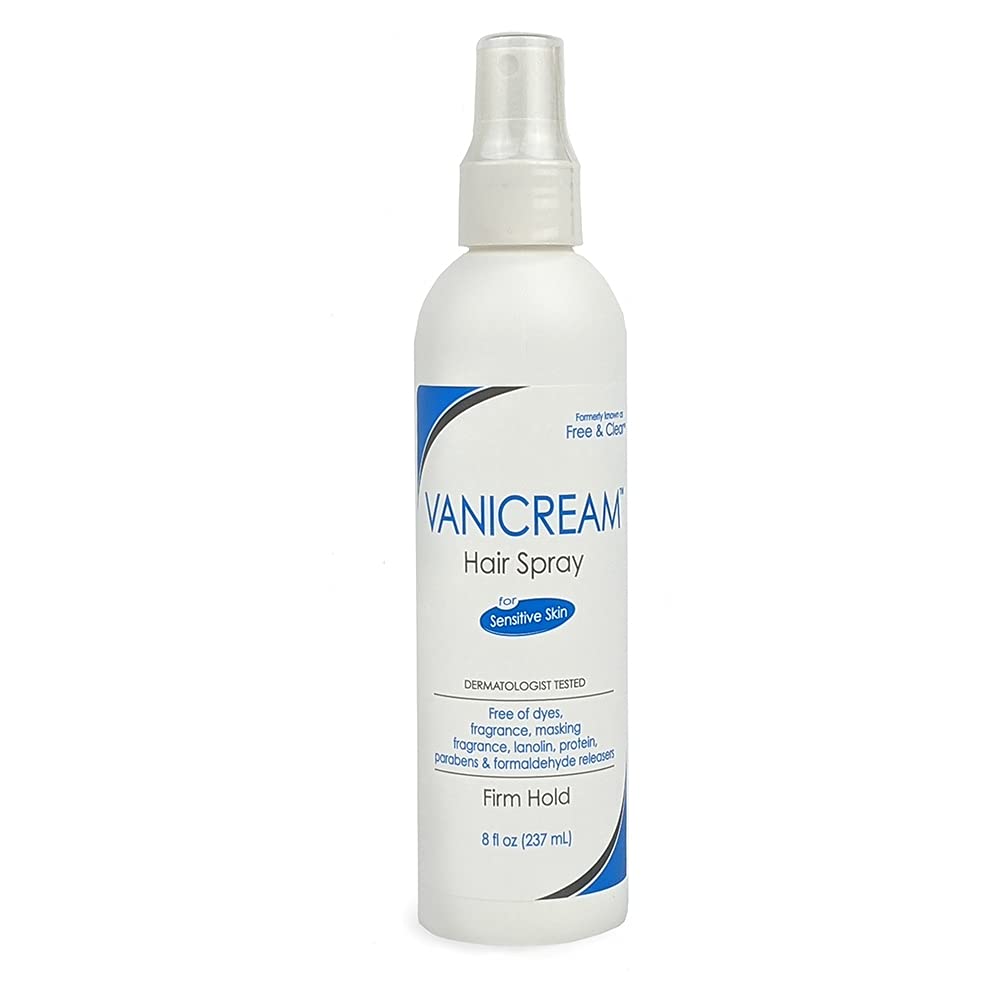 Vanicream Firm Hold Hairspray, Fragrance and Gluten Free, For Sensitive Skin, 8 Ounce, Packaging May Vary Beauty & Personal Care Vanicream