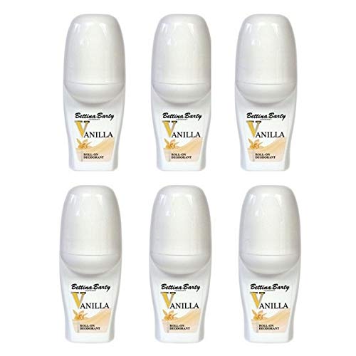 Vanilla Roll-On Deodorant, 6 50 ml Beauty and Personal Care Bettina Barty