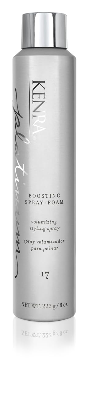Kenra Professional Platinum Boosting Spray-Foam 17 | Volumizing Styling Spray | Touchable, Brushable Hold | All-Day Lift & Style Support | Lightweight Beauty & Personal Care Kenra