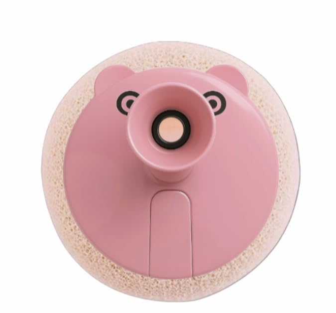 Pikspeak Sonic Body Scrubber XZ?007 - Electric Shower Loofah (4 Modes) - Rechargeable USB?C, IPX7 Waterproof, Deep?Clean & Exfoliate Body Brush - Pink Beauty and Personal Care Pikspeak