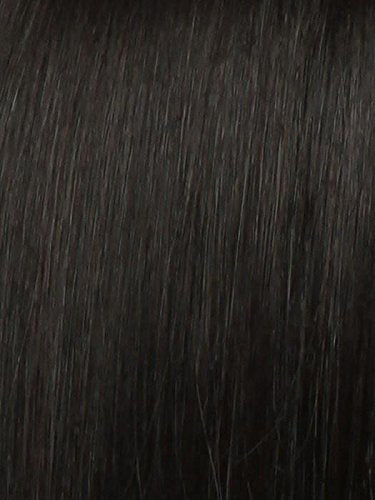 Clip in Pouf Hairdo Color R4 Midnight Brown - Petite Clip-On Attachment 8.25" Total Length Natural Hair Look Tru2Life 100% Heat Friendly Synthetic
