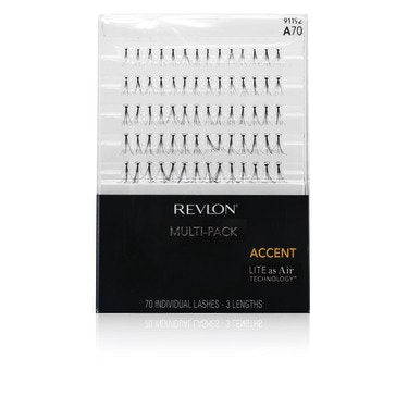 Revlon Multi Pack Accent FeatherLite 70 Individual Lashes Beauty & Personal Care REVLON